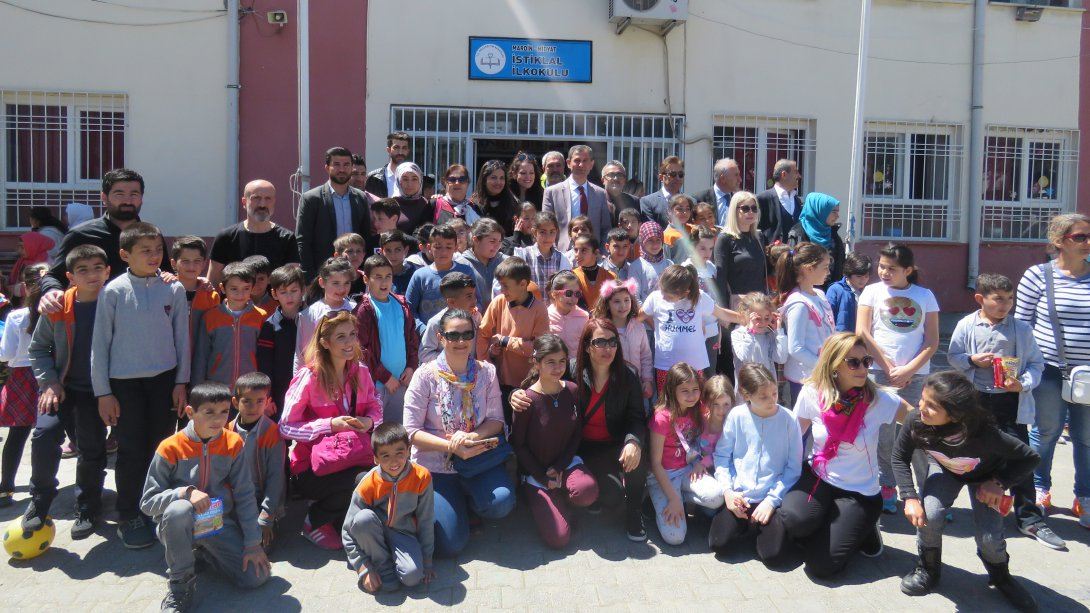 "Kardeş Okul Projesi" Kapsamında İstiklal İlkokulu´na  Ziyaret