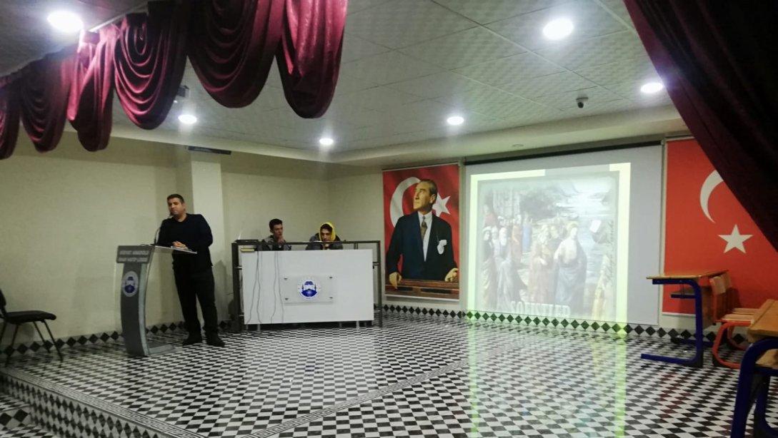 Aralık  Ayı  Din Kültürü ve Ahlak Bilgisi Öğretmen Gelişim Programı   (DÖGEP) Toplantısı Yapıldı.