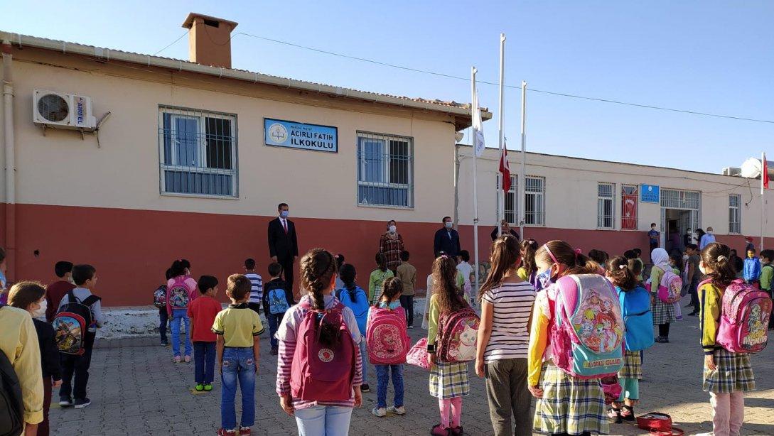 Yüz Yüze Eğitim Yapılan Okullar Ziyaret Edildi